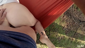 Preview 3 of Sex With Sister During Sleep - hammock fun sex | liz and ted