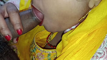 Preview 2 of Xxx Tasty Pornfuck - Desi indian maid wife Blowjob Hindi porn dirty talk first time sex Desi beautiful girl