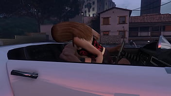 Preview 2 of Poiss - GTA 5 - Franklin gets a Hooker service
