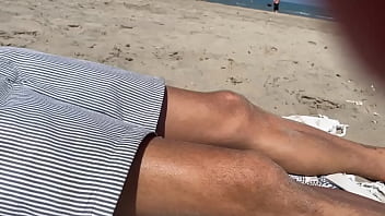 Preview 2 of Hot Actors Fucking - Would you suck my dick on the beach?