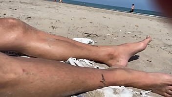 Preview 1 of Hot Actors Fucking - Would you suck my dick on the beach?