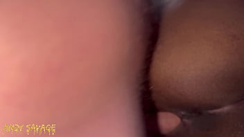 Preview 4 of Bachi Sex Video Hin - Big Booty Black MILF fucks son&#039_s white friend