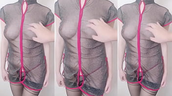 Preview 1 of Angelina Lee Fucking Java Hihi - 黑丝加巨乳你喜欢吗？