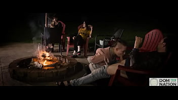 Preview 2 of Hakar 18 - Campfire blowjob with smores and harp music