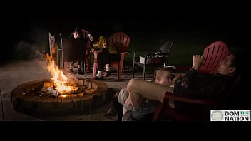 Preview 3 of Hakar 18 - Campfire blowjob with smores and harp music