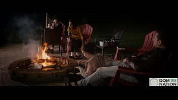 Preview 1 of Hakar 18 - Campfire blowjob with smores and harp music