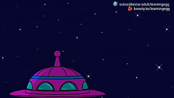 Preview 1 of Touch Dick Flashing - Alien cat girl stole guy and gets fucked hard