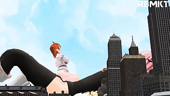 Preview 3 of House Mlif - (MMD Giantess) A Master&#039_s Kinky Wish