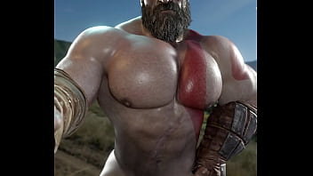 Preview 1 of Doble Cock Crazy - Kratos