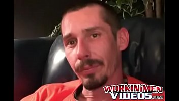 Preview 2 of Xtem Sex - Rough stud during an interview and masturbates solo