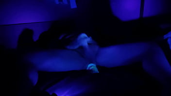 Preview 4 of Katarina Kiss - GoldenChibre - Another video this UV dildo