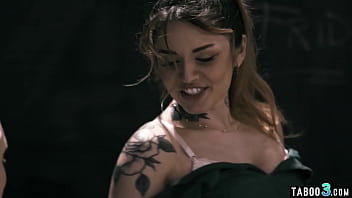 Preview 2 of Ful Service - Inked small titted latina Vanessa Vega fucked by her old former teacher