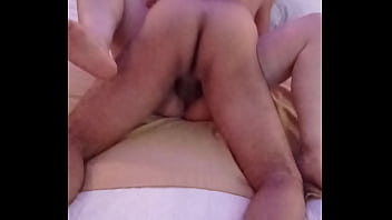 Preview 1 of Real Rape Mom Sleeping Chachi - Mouthful of cum for a beautiful MILF with a pierced tongue