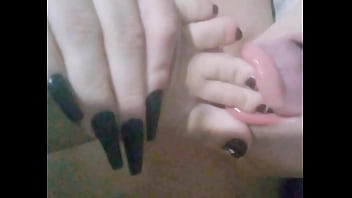 Preview 3 of Ebony Tits Dp - Adoro uma linguada