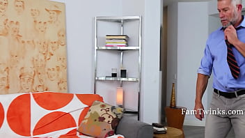 Preview 1 of Matte Video - Step Daddy Deserves All The Care For Working Hard