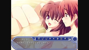 Preview 2 of Bulu Telek - 【懐エロゲ】かりん.6 学校帰りの◯馴染とデート後、お風呂でイチャラブセックス ※FD1