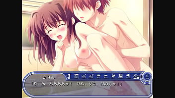 Preview 4 of Bulu Telek - 【懐エロゲ】かりん.6 学校帰りの◯馴染とデート後、お風呂でイチャラブセックス ※FD1