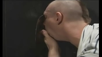 Preview 4 of Brutal Blind Trick - PERVERTED GAY GLORYHOLE FUCKING ACTION