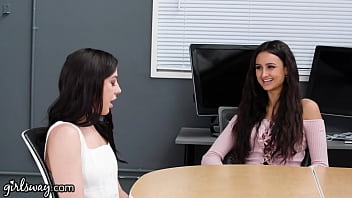 Preview 1 of Seachcolor Cli - Girlsway Eliza Ibarra &amp_ Whitney Wright Fuck Each Other Hard For A Lesbian Study