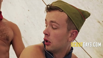 Preview 3 of Gambar Bogel Amoi - Camping With Step Dad My Scout Master