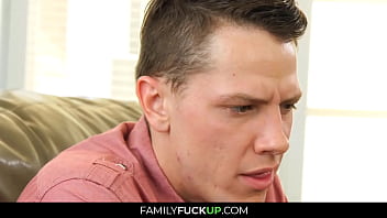 Preview 1 of Moms Son Sex Massage - Step Sis Checking her Shy Brother Thick Dick,  Evelin Stone,  Rion King