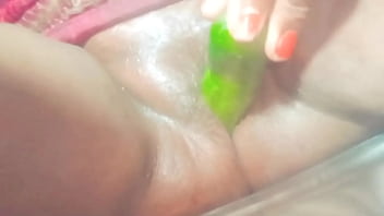 Preview 2 of German Hde Chaeting - Indian village house wife Fuck by cucumber Part 1