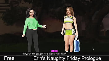 Preview 1 of Busty Schoolgirl Webcam Fuck - Erin&#039_s Naughty Friday Prologue