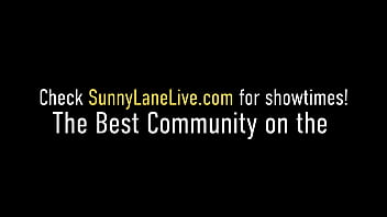 Preview 1 of Soode Sex - All Natural Sex Fiend Sunny Lane Dildo Fucks Her Tight Juicy Snatch!