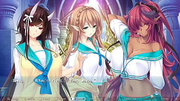 Preview 1 of Faren Xxx Vidio - Pure&times_Holic ~Junketsu Otome to Kon&#039_in Kankei!?~ Part 24. The wedding ceremony with Hathor.