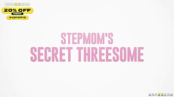 Preview 4 of Cucks Mom - Stepmom&#039_s Secret Threesome.Cherie Deville,  Lilly Bell / Brazzers/ Enter XVPROMO on official site for discount
