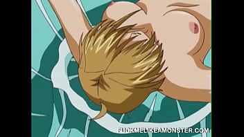 Preview 3 of Teen Girl And Boy Orgasm - Big titty anime babe gets pussy licked