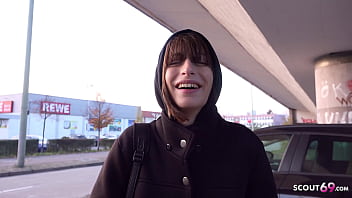 Preview 2 of Retroxx Mms - GERMAN SCOUT - TINY EMO GIRL SILVIA SEDUCE TO EXTREM DIRTY SEX AT STREET PICKUP