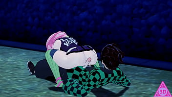 Preview 2 of Milf Sweet Sister - Tanjiro Mitsuri kanroji kimetsu no yaiba hentai videos have sex blowjob handjob horny and cumshot gameplay porn uncensored... Thereal3dstories..2