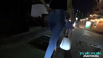Preview 2 of Fat Old Man Ass Sex - Shy Thai girl Jane gets first white cock ever for her birthday