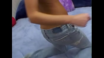 Preview 3 of Real Wife Stories Nicolette Shea - JESSICA VALENTINO Cute 19 YO Huge Cock POV Blowjob and Cum Facial