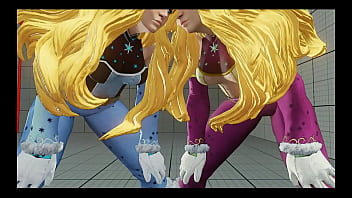 Preview 3 of Latina Bash - Kolin Holiday (No Skirt) Appreciation - Street Fighter.mp4