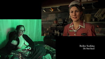 Preview 3 of Nude Xoxoxo Ameatuer Woman - Naked Alan Wake 2 Play Through part 2