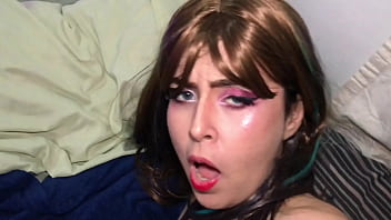 Preview 4 of Flas Nude Couple - Small Girl with Blue Eyes and Nice Ass Knows How to Ride a Dick (Deepthroat and Creampie)