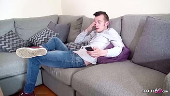 Preview 1 of Truyen Tranh Loan Luan Mau - Girl next Door teach Nerd Virgin Boy how to Fuck when away