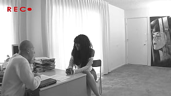 Preview 1 of Xxx Xx Sexecom Hd - Black babe Nyomi Banxxx Gets Her Pussy Pounded by a White Cock