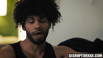Preview 2 of X Vidoes 3gp - Black and white roommates fuck each other