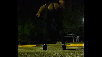 Preview 2 of Message Room Sex Scene - Kyla Throatz rest area fun