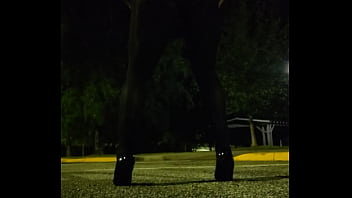 Preview 4 of Message Room Sex Scene - Kyla Throatz rest area fun