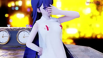 Preview 2 of Big Dick Penis Gay Porn Free - MMD Nurse Raiden Mei Girls s day