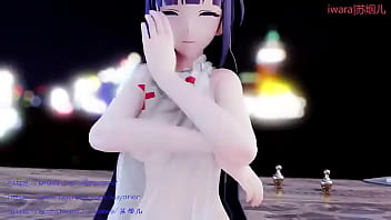 Preview 1 of Big Dick Penis Gay Porn Free - MMD Nurse Raiden Mei Girls s day