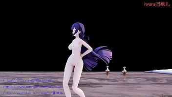 Preview 4 of Big Dick Penis Gay Porn Free - MMD Nurse Raiden Mei Girls s day