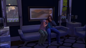 Preview 1 of Korea Sta - son and stepfather alone at home - The Sims 4