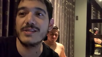 Preview 3 of Fours Mom Xxx - Hot straight guys having fun and not letting work hot preview