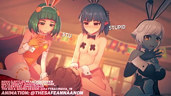 Preview 3 of White Girl With Block Cock - [AnnaAnon] Elf expands their skillset full voice