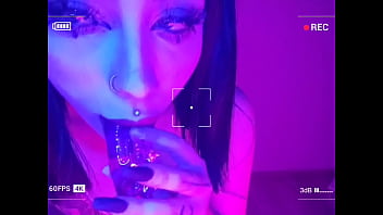 Preview 1 of Cfnm Jasmine Lau - babe in latex dress sucks cock and plays fetish with herself - Pechgardens